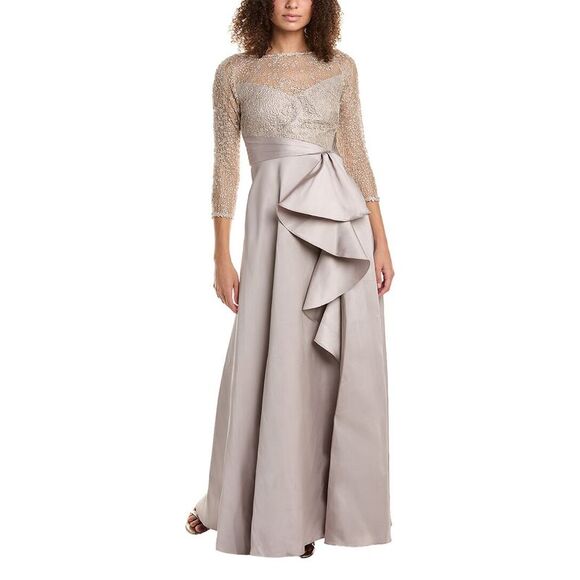 Theia WomensZola Gown, Brown